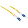 Logilink Cavo patch Logilink fibra ottica OS2 0.5m Giallo [FP0LC00]