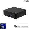 Msi !Cubi NUC AI+ 3MG-003BEU nOS/CU9 386H/UHD/WIFI/B [RDMSIBCTIOD0000]