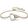 Swarovski Bellissimo Bracciale Collezione Gioielli Cristallo Trasparente Tagl...