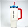 Starbucks Bicchiere Starbucks Korea x Stanley SS Joyful Quencher 887 ml coperchio 30 oz...