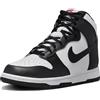 Nike DD1869-103 Dunk High Donna, White/Black-University Red EU 41