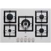 Elleci Plano 75 M79 Alluminio Da incasso 75 cm Gas 5 Fornello(i)