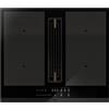 Airforce Innova Artis Plus 80 F Nero Da incasso 80 cm Piano cottura a induzione 4 Fornello(i) Cappa da incasso
