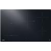 Whirlpool WTX8017DCF2 piano cottura Nero Da incasso 80 cm Piano cottura a induzione 5 Fornello(i)
