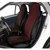 CORA 000129168 Coprisedili Anteriori Personalizzati Smart Fortwo, Diago Rosso