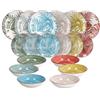Tognana Servizio piatti 18 pezzi Exotic Porcellana Multicolor di Tognana