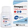 MARCO VITI SPA Marco Viti Omega 3 Tripla Azione | Integratore EPA DHA Cardiovascolare | 60 Perle