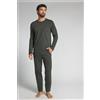 Intimissimi Pigiama Lungo In Cotone Superior Verde