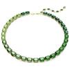 Swarovski Collana da donna Millenia Verde Placcato color oro 5671257