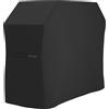 Outsunny Copertura per Barbecue, resistente alle intemperie, 147 x 61 x 120 cm, Nero | Aosom Italy