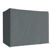 Outsunny Copertura per Dondolo Hollywood a 3 Posti Impermeabile, Telo Protettivo per Dondolo da Giardino, in Tessuto Oxford, 220x125x172 cm, Grigio | Aosom Italy