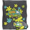 LOGOVISION Scoobydoo The Mystery Machine Coperta super morbida al tatto setoso - 152 x 127 cm