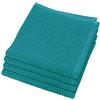 Now Designs April Cornell Ripple, Cotone, Verde Pavone, Set di 4