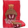 LOGOVISION Looney Tunes Marvin The Martian Kaboom Coperta super morbida al tatto setoso - 91 x 147 cm