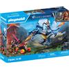PLAYMOBIL 71644 Fighters with dragons and cannon. Novelmore. Dragoon. 39 pieces. Ages 4 and up