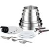 Tefal Set di pentole e padelle Tefal Ingenio Preference On 15el in acciaio inox