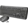 Trust Nova tastiera Mouse incluso Universale RF Wireless Italiano Nero