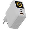 Xtorm Alimentatore Xtorm 140 W NextGen, tecnologia GaN, USB-C e USB-A, Power Delivery, plastica riciclata GRS - Bianco