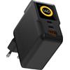 Xtorm Alimentatore Xtorm 140 W NextGen, tecnologia GaN, USB-C e USB-A, Power Delivery, plastica riciclata GRS - Nero