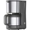 Braun PurShine KF1505GY, Macchina Caffè a Filtro con Caraffa Termica & Sistema OptiBrew, Funzione Anti-Goccia, Spegnimento Automatico di Sicurezza, Capacità Caraffa 1.2 L, 1000W, Grigio