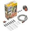 Gardena city gardening set nebulizzatore automatic: kit di raffreddamento aria con computer per irrigazione - rinfresca nella giornate calde(13137-20)