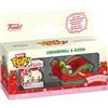 Funko Bitty POP! Ride: Hello Kitty Holiday - Slitta w/Cinnamoroll | Merch ufficiale - Giocattolo da collezione - Idea regalo di compleanno per fan e collezionisti