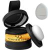 SD SALVATHOR DURAN Salvathor Duran Polvere per Capelli - Ritocco Capelli Bianchi e Polvere per Capelli Bianchi, Correttore per Ricrescita e Copertura Radici, Resistente all'Acqua, 4 g Nero