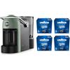 Lavazza, A Modo Mio Jolie Evo, Macchina per Caffè Realizzata con 36% di Plastica Riciclata, Macchina Espresso con 64 Capsule Lavazza, A Modo Mio Crema e Gusto Classico Incluse, Verde
