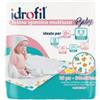 IDROFIL SRL Idrofil Telino Igienico Multiuso Baby 60x60 Cm 15 Pezzi
