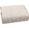 Caleffi Trapunta In Raso Jacquard Apollo Matrimoniale Dreaming Barocco Naturale Caleffi