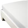 Caleffi Lenzuolo Inferiore SINGOLO Percalle Tinta Unita AVORIO Percalle Caleffi