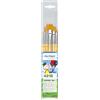 DA VINCI 4218 - Set di pennelli per Hobby e Artigianato, setole Gialle/Nero, 30 x 30 x 30 cm
