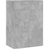 vidaXL 1/4x Scarpiera Rovere Sonoma 60x35x84 cm in Diversi Colori