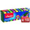 Vileda 10 Spugne Abrasive Rainbow 10pz
