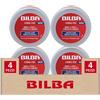 Bilba Cera Fix Modellante Capelli con Semi di Lino e Cristalli Liquidi Tenuta Elastica con Leggero Effetto Bagnato Profumazione Fresca Formula Professionale - 4 Barattoli da 100ml ognuno