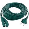 SAMICASH- Cavo Folle-tto VK 135/136, 7 METRI, Filo Folle-tto VK 135/136, Ricambio Alimentazione(COMPATIBILE) Scopa Elettrica, 100% Compatibile e Facile da Sostituire