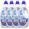 Detersivo Lavatrice Alba Classico, 1850ml, 33 Lavaggi, Confezione da 4 Flaconi