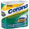 Carta Igienica Corona 4 Maxi Rotoli 2V Pack da 10 - Totale Rotoli 40