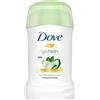 Deodorante Dove Stick 40ml Go Fresh Cetriolo e Tè Verde 0% 6pz