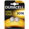 Duracell CR2016 Batterie al litio 3V (blister 2 pezzi) x 5pz