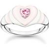 Thomas Sabo Anello da donna TR2435-041-9-50 cuore misura 50