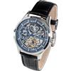 Carl von Zeyten CVZ0063BLS Freiburg Automatico Dual Time Orologio Uomo