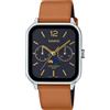 Casio MTP-M305L-1AVER Orologio Uomo Timeless Collection Fasi lunari 34mm 5ATM