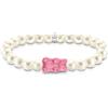 Thomas Sabo A2154-082-9-L17 Bracciale con Perlain oro rosa 17 cm