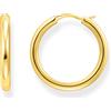 Thomas Sabo CR745-413-39 Bold - Orecchini a cerchio placcati oro da 26,8 mm da donna