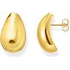 Thomas Sabo H2308-413-39 Bold - Orecchini a goccia placcati oro da donna 21,5 mm