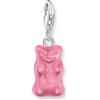 Thomas Sabo 2193-017-9 Ciondolo a forma di orso in argento e oro, rosa, donna