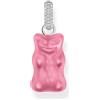 Thomas Sabo PE967-052-9 Grande ciondolo a forma di orso in argento e oro con pietre Donna