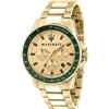 Maserati R8873640005 Sfida Cronografo Orologio Uomo 44mm 10ATM