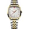 Wenger 01.1921.104 Orologio Da Uomo Vintage Classico 37mm 5ATM